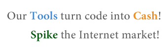 Tools turn code into cash